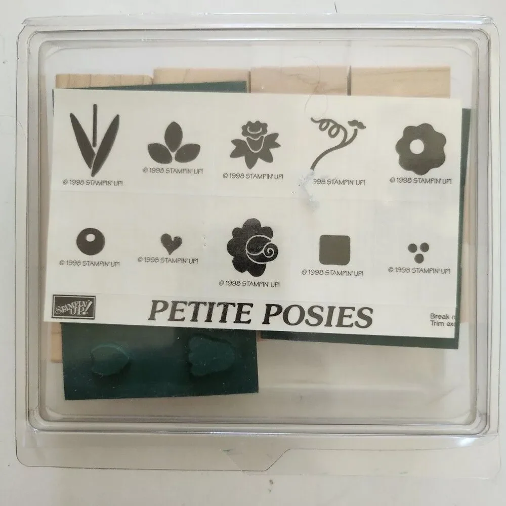 Stampin Up Petite Posies Stamp Set B1